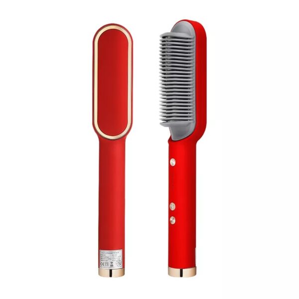 100 % Origional Electrict Hair Straightener Iron Brush And Comp