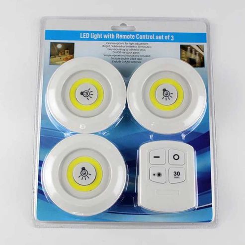 LED Light With Remote Control | مصباح LED مع جهاز تحكم عن بعد
