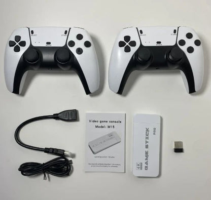 GameBox 64 Retro Console – 30,000+ Preloaded Games with 4K HDMI & Wireless Controllers
