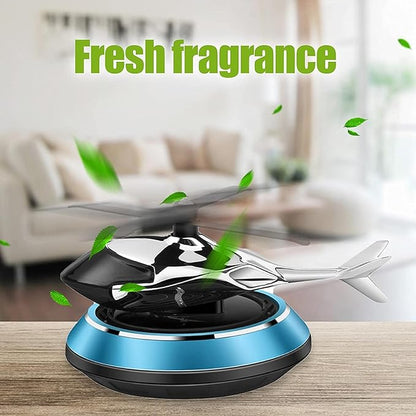 Solar-Powered Helicopter Car Air Freshener | معطر هواء السيارة