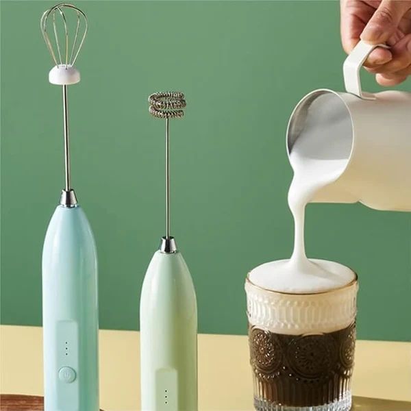 Stainless Steel Milk Frother | خفاق حليب من الفولاذ المقاوم للصدأ