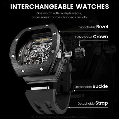 Atomic-Interchangeable Calendar Watch Combo (7-in-1)